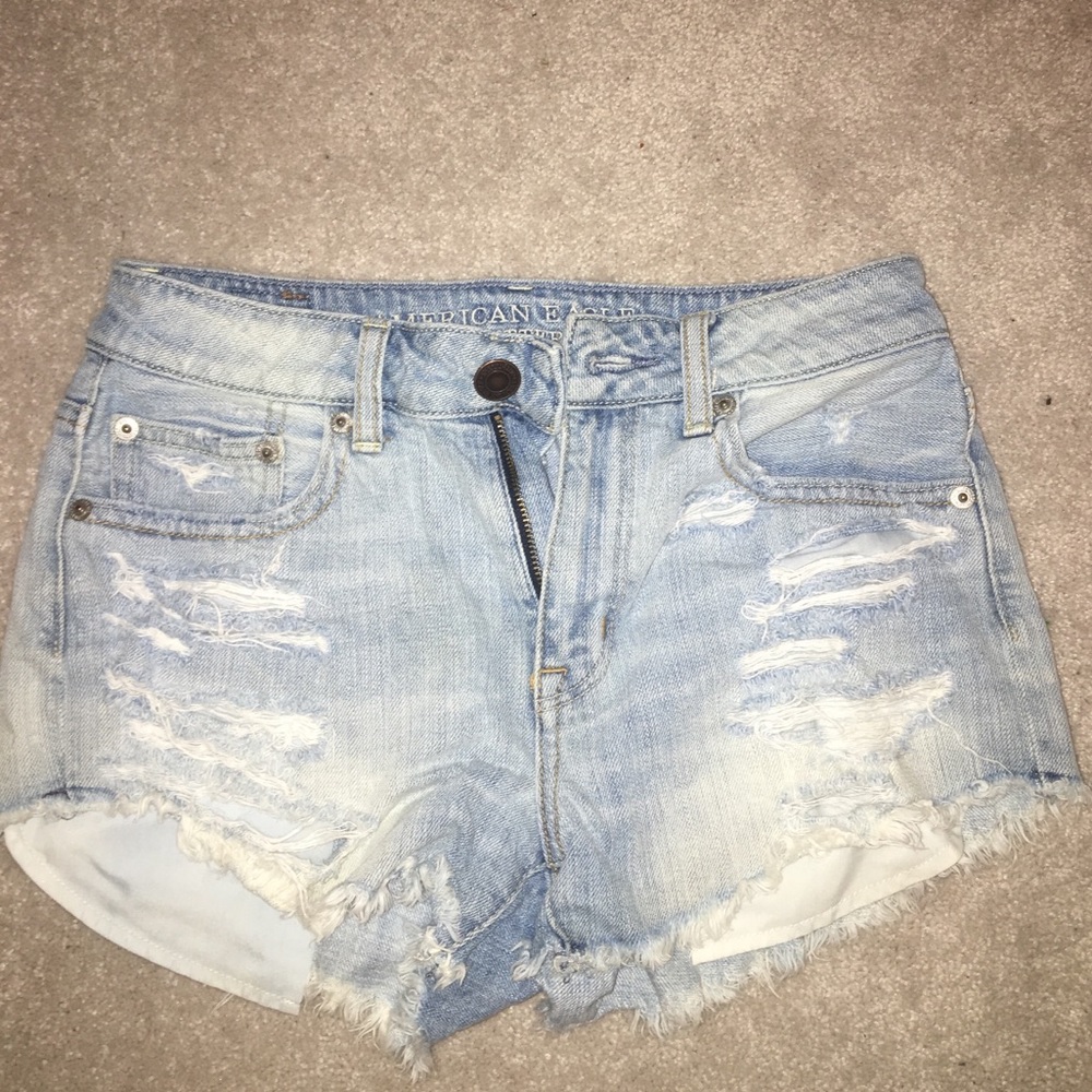 American Eagle Jean Shorts Hi-Rise Festival